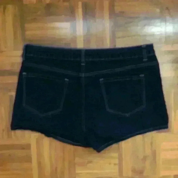 So dark blue short shorts womens size 17 - Picture 2 of 4